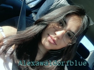 Alexawaldorfblue