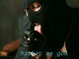 Master_as_god