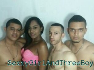 SexxyGirlAndThreeBoys